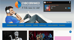 Desktop Screenshot of cabobranco.fm.br