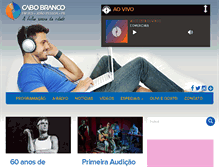 Tablet Screenshot of cabobranco.fm.br